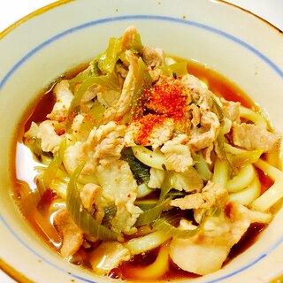 簡単、美味しい！！肉うどん